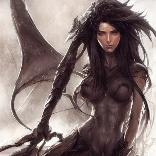 Image similar to artgerm and greg rutkowski and luis royo