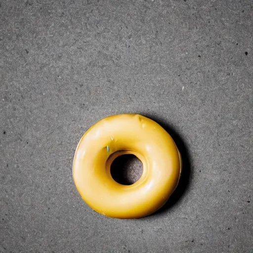 Image similar to 8k photography from Jesus with a yellow Donut on head