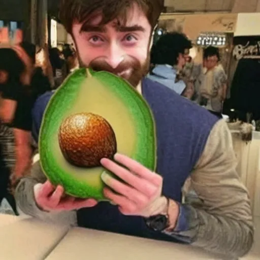 Man Removing a Pit from an Avocado Stock Photo - PixelTote