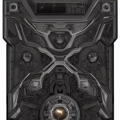 Prompt: user interface of power module, masterpiece, trending on artstation, intricate detail