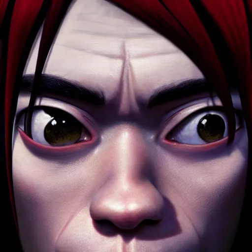 Prompt: hyperrealistic 2 d from the gorillaz, as human character portrait,, stunning 3 d render inspired art by xiang duan and thomas eakes and greg rutkowski, perfect facial symmetry, hyper realistic texture, realistic, highly detailed attributes and atmosphere, dim volumetric cinematic lighting, 8 k octane detailed render, post - processing, masterpiece,