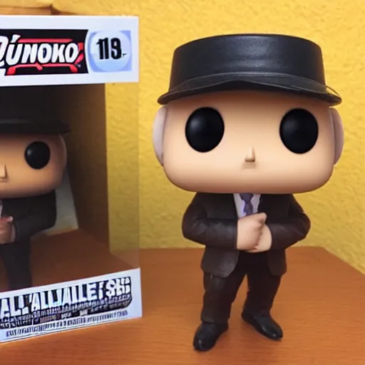 Image similar to A funko pop of Chiquito de la Calzada