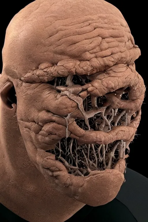 Image similar to John Carpenters the thing realistic