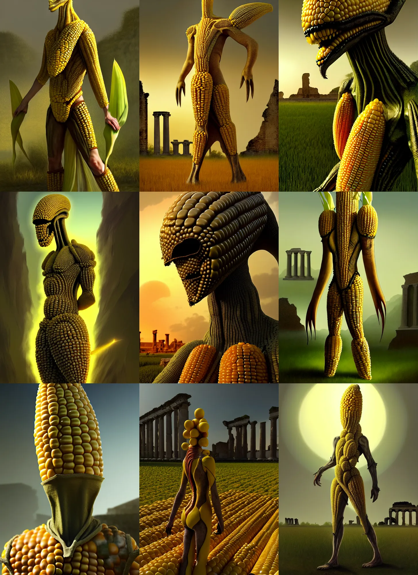 costume design made for corn aliens, sophisticated | Stable Diffusion |  OpenArt
