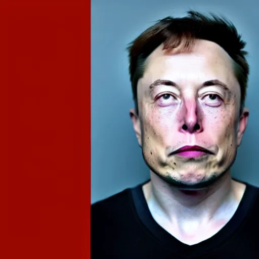 Prompt: mugshot of Elon Musk