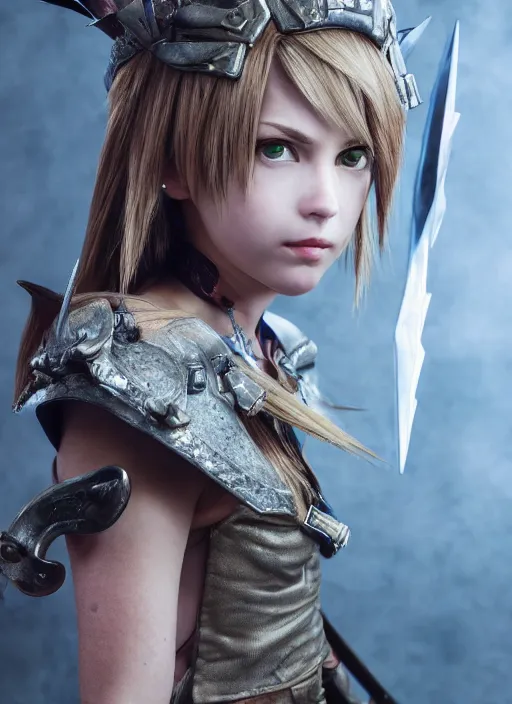 Image similar to a full portrait photo of real - life zidane final fantasy ix character, f / 2 2, 3 5 mm, 2 7 0 0 k, lighting, perfect faces, award winning photography.