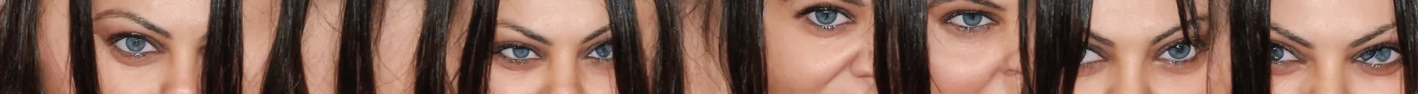 Image similar to eyes of mila kunis