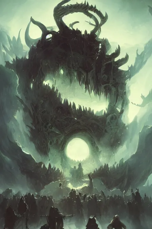 Image similar to a representation of madness, eldritch, cosmic, high octane, 8 k, digital art, magic the gathering, mtg, by greg rutkowski, trending on artstation