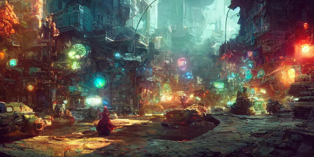 Image similar to this is our hope, and this is the faith that i go back to the south with. ultrafine highly detailed hyper colorful illustration, sharp focus, rozalski, craig mullins, federico pelat, unreal engine highly rendered, global illumination, radiant light, intricate and detailed environment