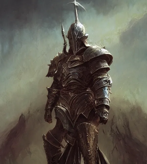 Prompt: solar knight in sun armor concept, beksinski, age of sigma art, frank franzetta, ruan jia, dark soul armor concept, trending on artstation, wayne barlowe, adrian smith fantasy art, elden ring art, the hobbit art, lord of the ring art, infinity blade armor