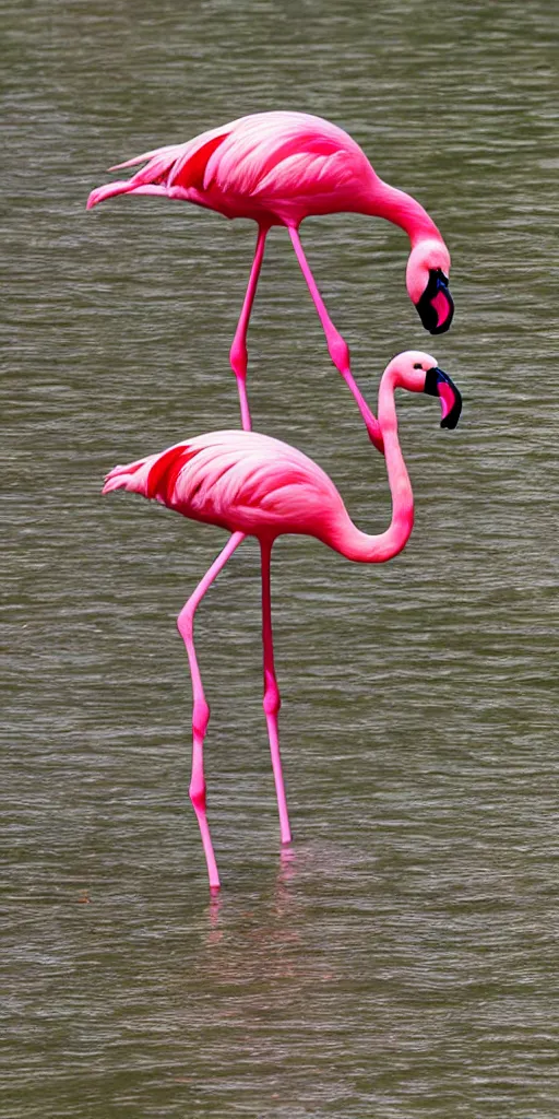 Image similar to a spider flamingo 4 k