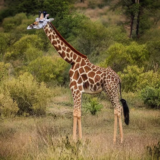 Image similar to a giraffe - dog, wildlife photography