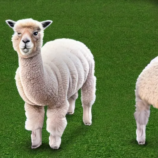 Prompt: donald trump as an alpaca, photorealistic - h 6 4 0