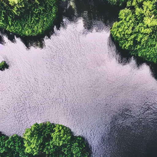 Image similar to river [ filled of milk ] [ drone view ]