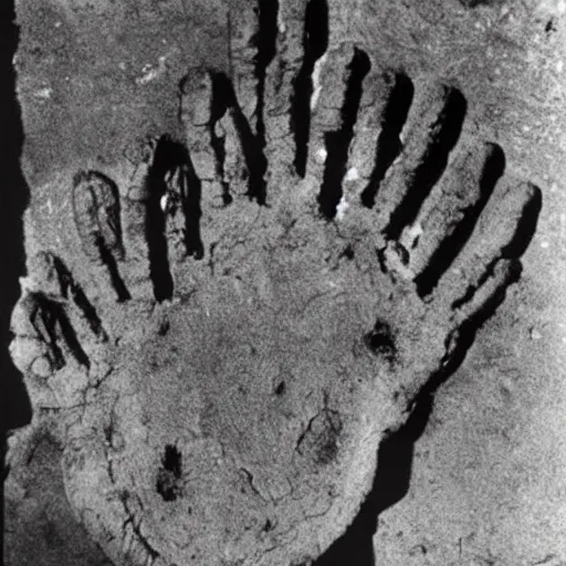 Image similar to cave hand prints old photo