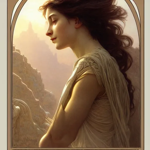 Image similar to aslan, intricate, elegant, highly detailed, digital painting, artstation, concept art, smooth, sharp focus, illustration, art by artgerm and greg rutkowski and alphonse mucha and william - adolphe bouguereau