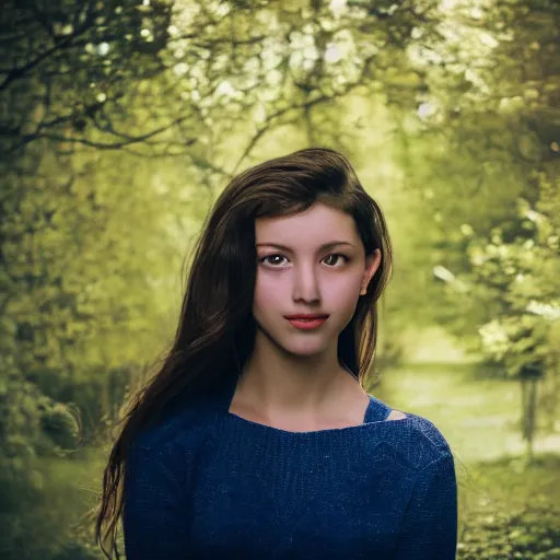 Prompt: a very beautiful!! young woman is posing for a photograph, petzval lens. symetric face. sharp face. near a window. featured on flickr, art photography, photo taken with provia,