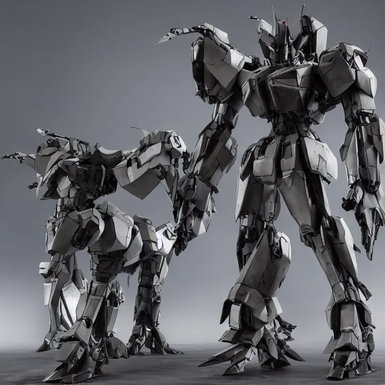 Image similar to video game play, full body armored core mecha by fujioka kenki, armored core style mecha, hyper realistic, hyper detailed, 8 k, octane render, unreal engine, ray tracing