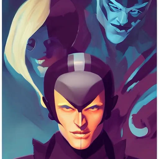 Image similar to face icon stylized minimalist x - men, loftis, cory behance hd by jesper ejsing, by rhads, makoto shinkai and lois van baarle, ilya kuvshinov, rossdraws global illumination