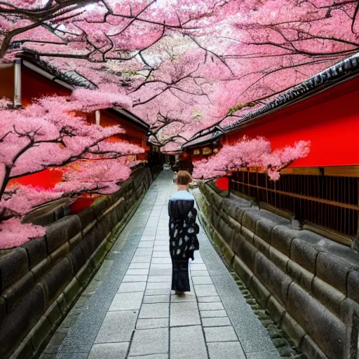 Image similar to alone in kyoto