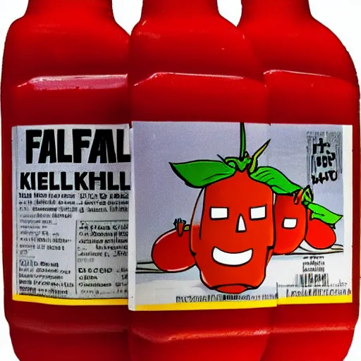 Prompt: fatal ketchup