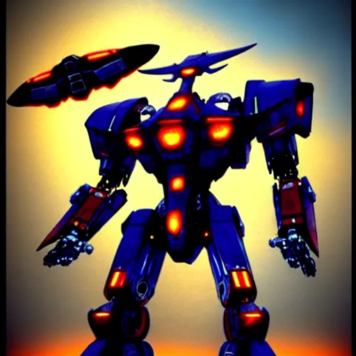 Image similar to mecha warrior from machine warrior 5 and pacific rim movie