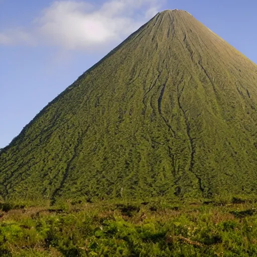 Prompt: mount guacamole, a giant mountain in mexico made of guacamole