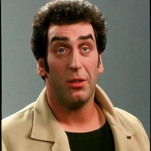 Image similar to person who looks like a mix between jerry, kramer, elaine, and george