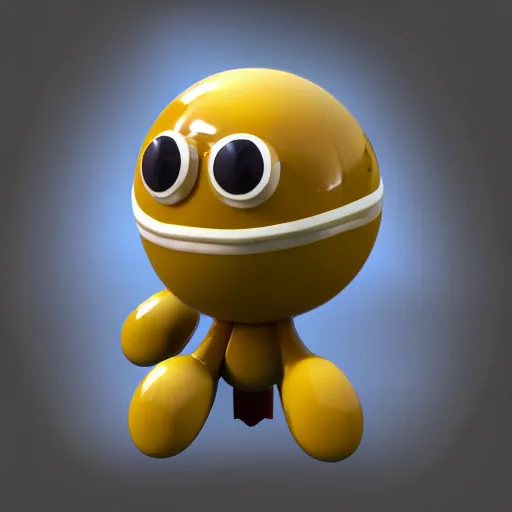 Prompt: Quincy from bloons tower defense 6, cinema 4d render, Ray tracing reflection, natural lighting, 3d model,