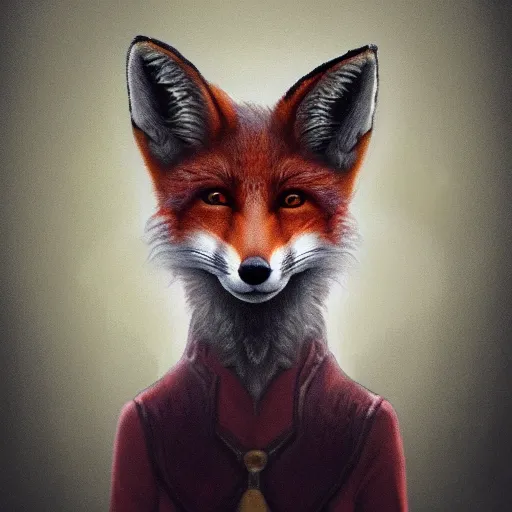 Prompt: portrait of a fox wearing a tiara, wreath flowers, fantasy art, d & d, trending on artstation, beautiful art, highly detailed