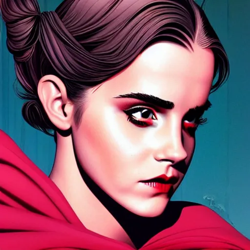 Image similar to emma watson Heavy Contour makeup look eye shadow smokey eyes fashion model face by artgem by brian bolland by alex ross by artgem by brian bolland by alex rossby artgem by brian bolland by alex ross by artgem by brian bolland by alex ross