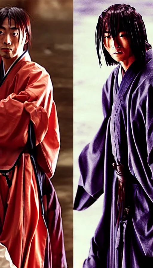 Image similar to the two complementary forces that make up all aspects and phenomena of life, from Kenshin