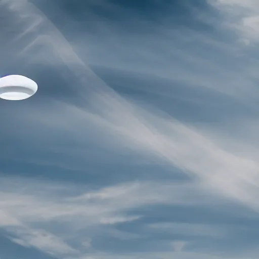 Prompt: unidentified aerial phenomena object floating in the sky photo from the ground, high quality photograph, well lit, detailed, hyperrealistic, hdr 4k, 8k, DSLR, 55mm