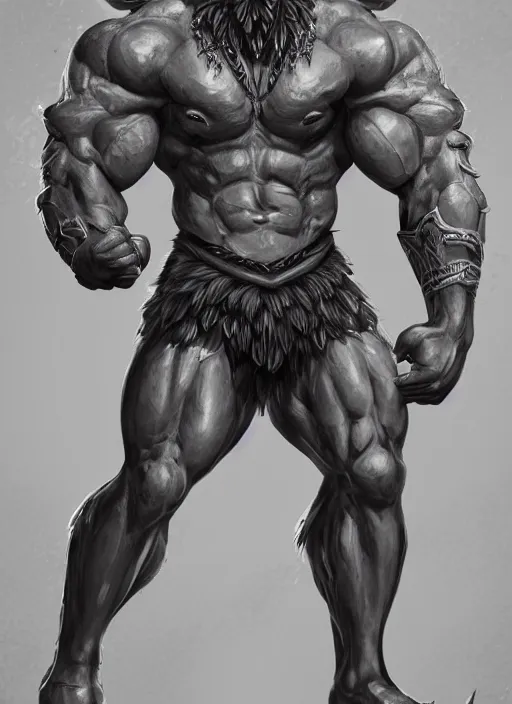 Image similar to a highly detailed illustration of berserker african god of lightning, muscular, intricate, elegant, highly detailed, centered, digital painting, artstation, concept art, smooth, sharp focus, league of legends concept art, WLOP