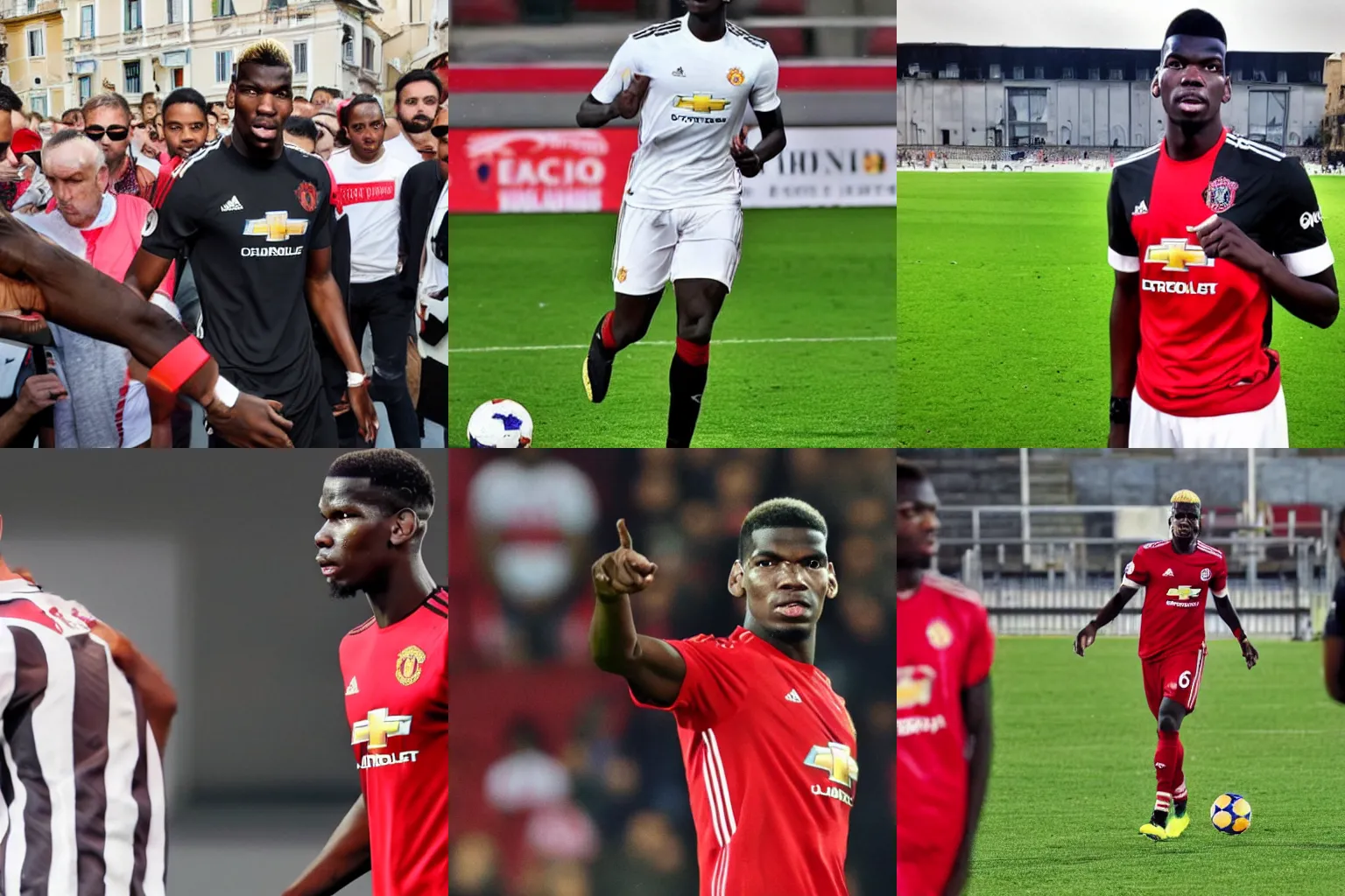 Prompt: Paul Pogba in Bari, Apulia