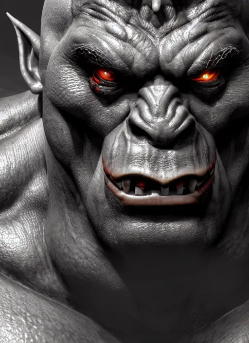 Prompt: photo of a brutal orc in the style of stefan kostic, realistic, sharp focus, 8k high definition, insanely detailed, intricate, elegant, art by stanley lau and artgerm