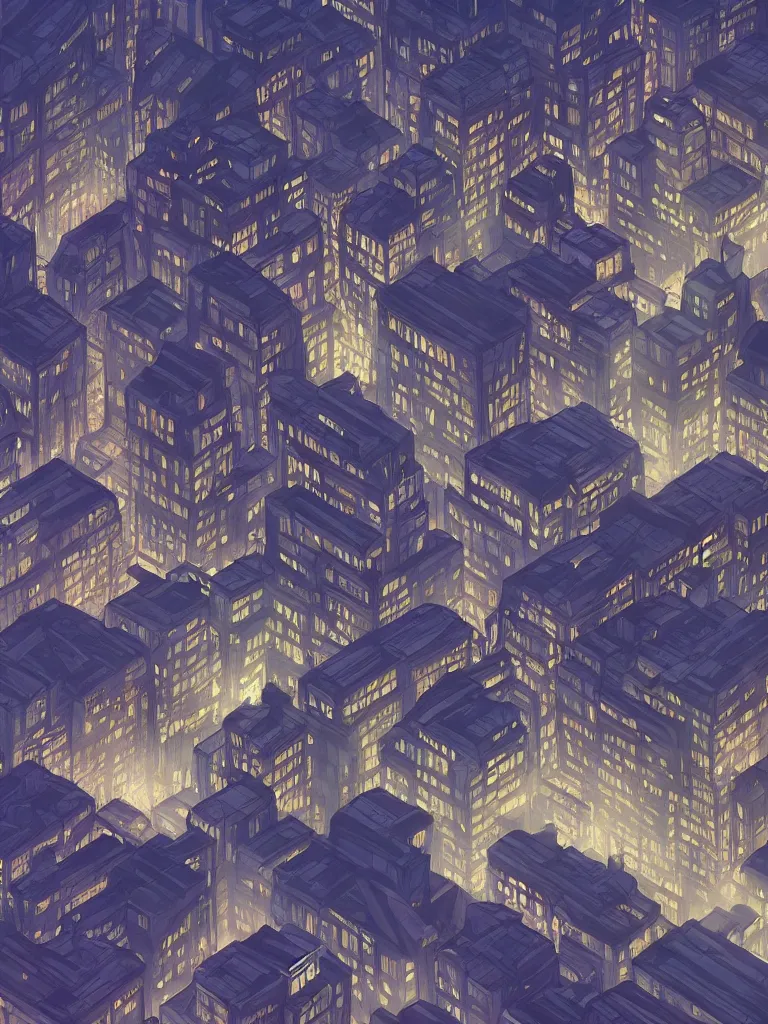 Image similar to city at night by disney concept artists, blunt borders, rule of thirds