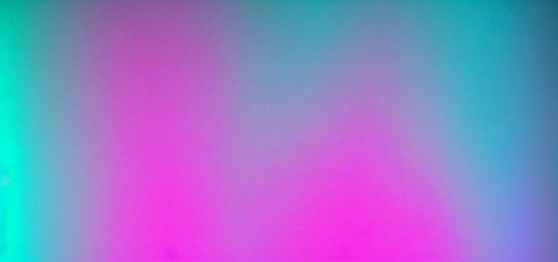 Prompt: gradients lights, blur, teal and pink