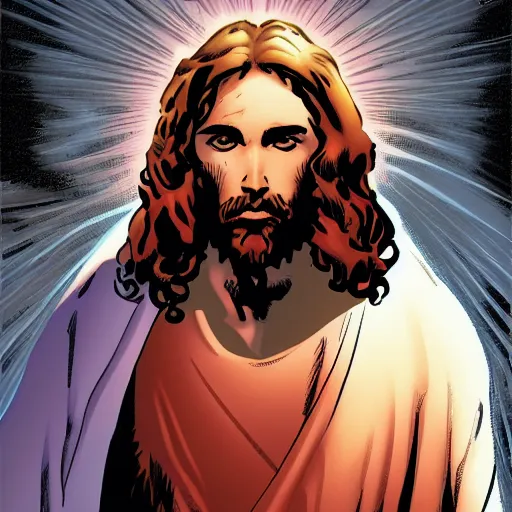 Image similar to Jesus Christ by Marvel Comics