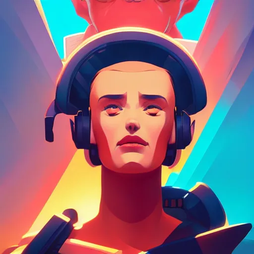 Image similar to face icon stylized minimalist total recall, loftis, cory behance hd by jesper ejsing, by rhads, makoto shinkai and lois van baarle, ilya kuvshinov, rossdraws global illumination