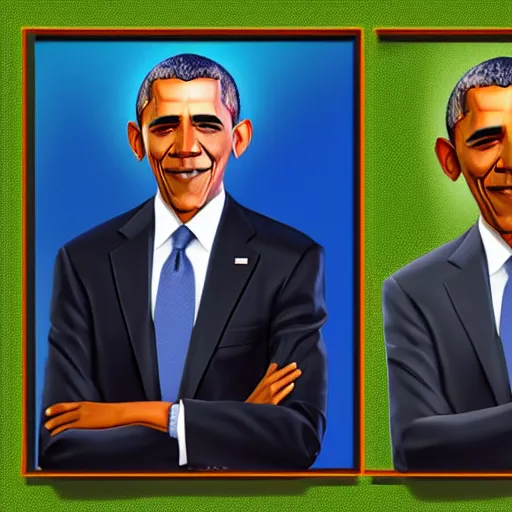 Image similar to Barack Obama fortnite skin