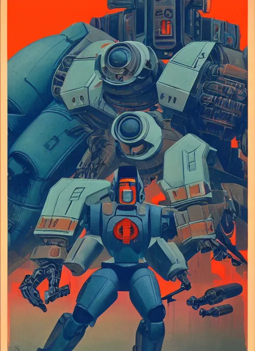 Image similar to soviet propaganda poster. cyberpunk mecha tank. portrait by jean giraud and anton otto fischer and john philip falter and will eisner and gil elvgren and pixar. realistic proportions. character art. science fiction d & d. tf 2, overwatch, rb 6 s, cyberpunk 2 0 7 7, blade runner 2 0 4 9.