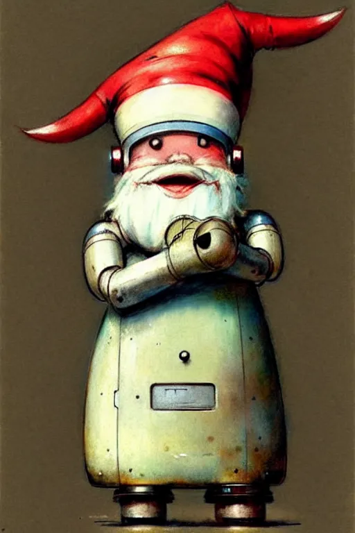 Image similar to ( ( ( ( ( 1 9 5 0 s robot knome fat. muted colors. ) ) ) ) ) by jean - baptiste monge!!!!!!!!!!!!!!!!!!!!!!!!!!!!!!