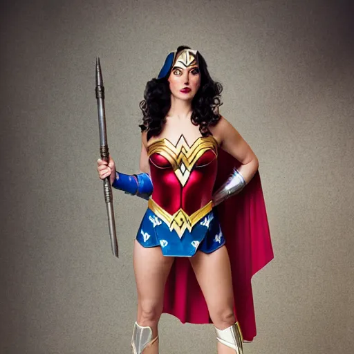 Image similar to wonderwoman by peter kemp