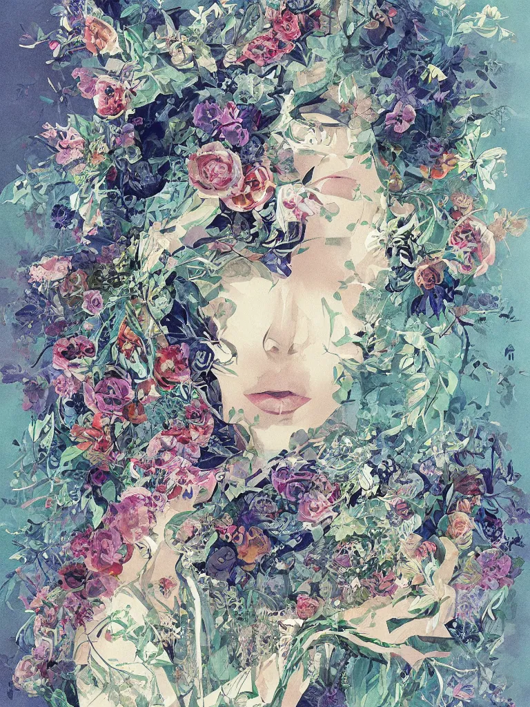 Image similar to a beautiful illustration by alexandra dvornikova,