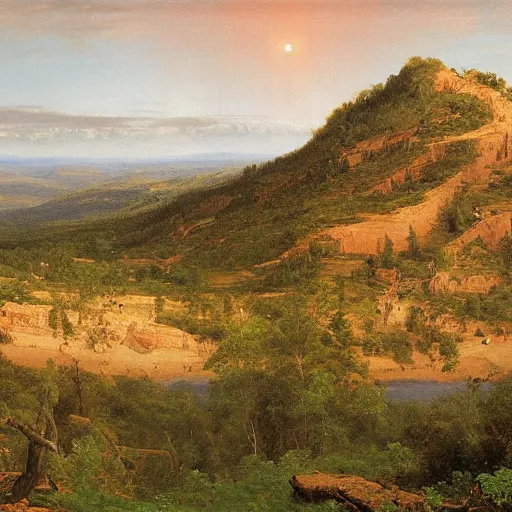 Prompt: Irreducible Complexity by Frederic Edwin Church