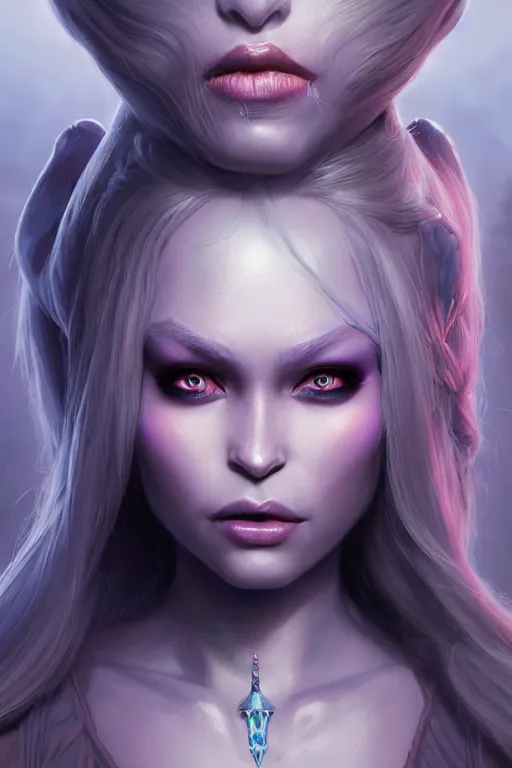 Image similar to drow princess, highly detailed, d & d, fantasy, highly detailed, digital painting, trending on artstation, concept art, sharp focus, illustration, global illumination, ray tracing, realistic shaded, art by artgerm and greg rutkowski and thomas cole and wayne barlowe