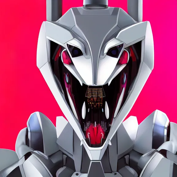 Image similar to close up mawshot of a perfect elegant beautiful stunning anthropomorphic hot female robot mecha dragon, with sleek silver metal armor, glowing OLED visor, looking the camera, eating camera pov, open dragon maw being highly detailed and living, pov camera looking into the maw, food pov, micro pov, prey pov, vore, digital art, pov furry art, anthro art, furry, warframe art, high quality, 8k 3D realistic, dragon mawshot art, maw art, macro art, micro art, dragon art, Furaffinity, Deviantart, Eka's Portal, G6