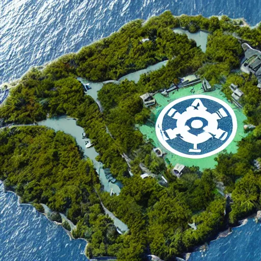 Prompt: the dharma initiative on the island