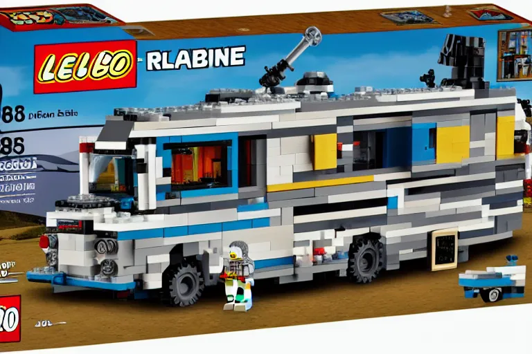 Image similar to rv meth lab 1 9 8 5 lego set